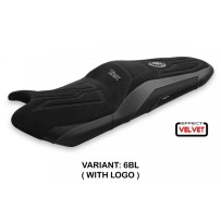 Funda de asiento compatible - Yamaha T-Max 2017 - 2021 - mod Scrutari 2 terciopelo