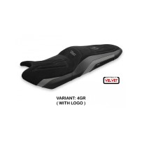Funda de asiento compatible - Yamaha T-Max 2017 - 2021 - mod Scrutari 2 terciopelo