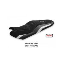 Funda de asiento compatible - Yamaha T-Max 2017 - 2021 - mod Scrutari 2 terciopelo