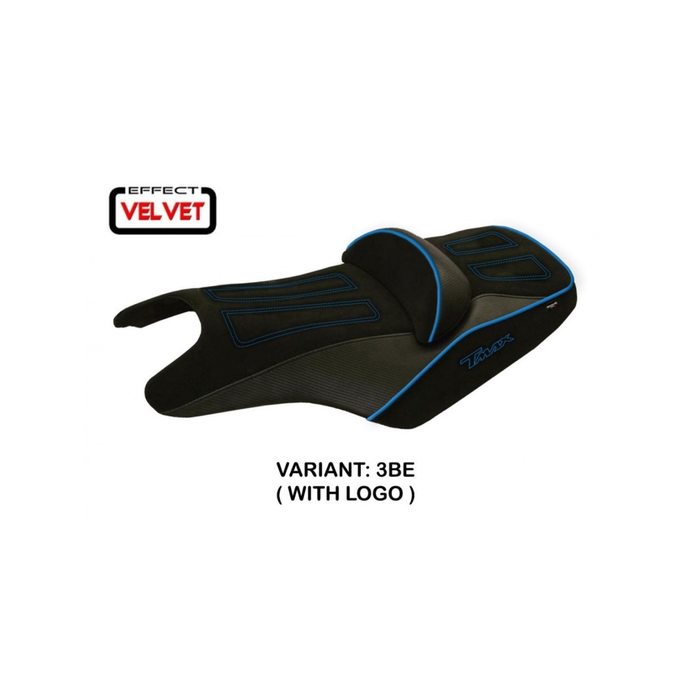 Funda de asiento compatible - Yamaha T-Max 2008 - 2016 - mod Aloi 1 terciopelo