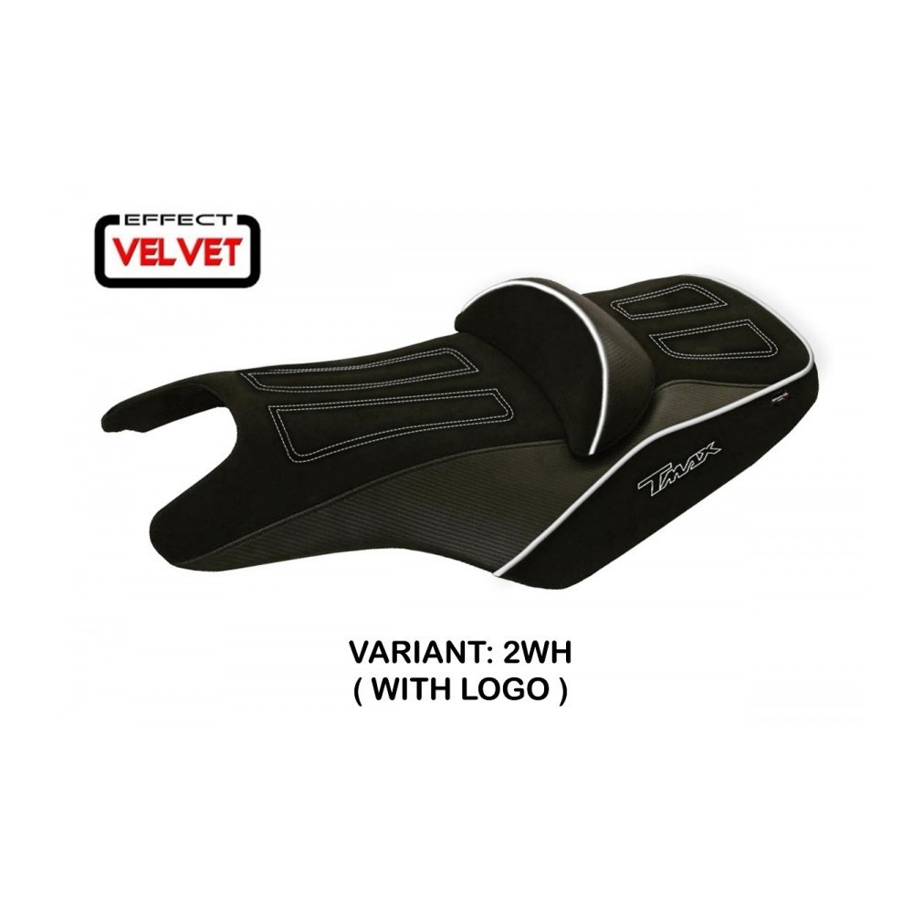 Funda de asiento compatible - Yamaha T-Max 2008 - 2016 - mod Aloi 1 terciopelo