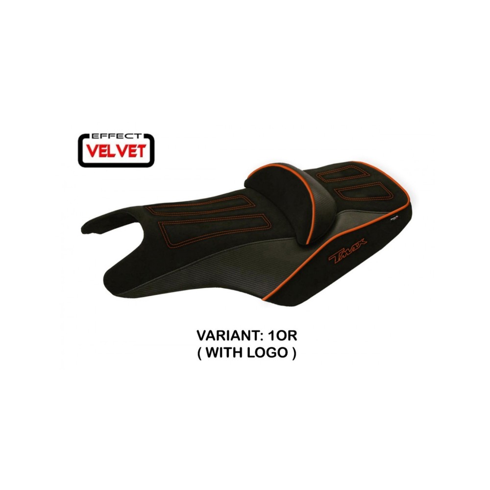 Funda de asiento compatible - Yamaha T-Max 2008 - 2016 - mod Aloi 1 terciopelo