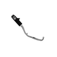 Escape ARROW Indy Race homologado en titanio negro para YAMAHA T-MAX 530 17-19