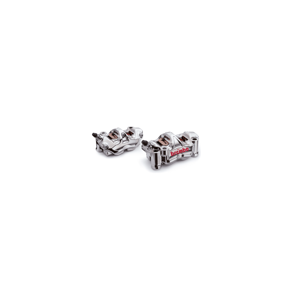 Pinzas de freno delanteras Brembo Racing GP4RX con distancia entre ejes de 108 mm