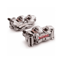 Pinzas de freno delanteras Brembo Racing GP4RX con distancia entre ejes de 108 mm
