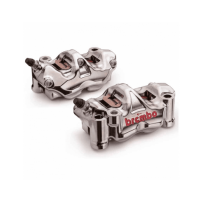 Pinzas de freno delanteras Brembo Racing GP4RX con distancia entre ejes de 108 mm