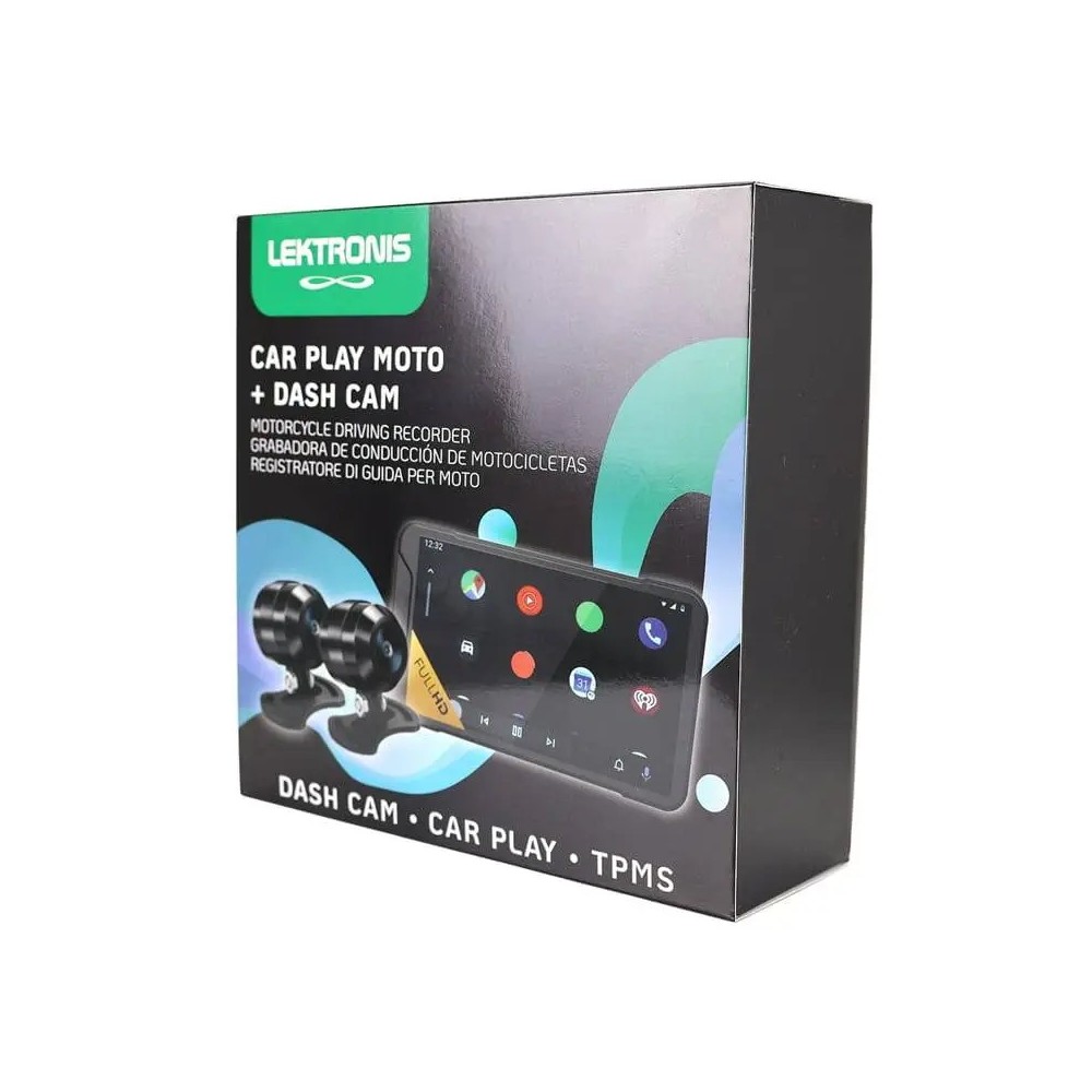 Sistema De Conducción Inteligente Lektronis Dashcam TPMS