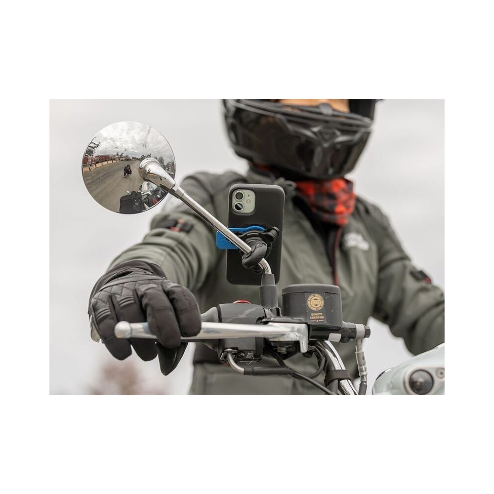 Soporte para smartphone QUAD LOCK para espejo retrovisor
