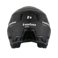 CASCO DE TRIAL ZONE RACE CARBON FORGED HEBO