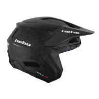 CASCO DE TRIAL ZONE RACE CARBON FORGED HEBO