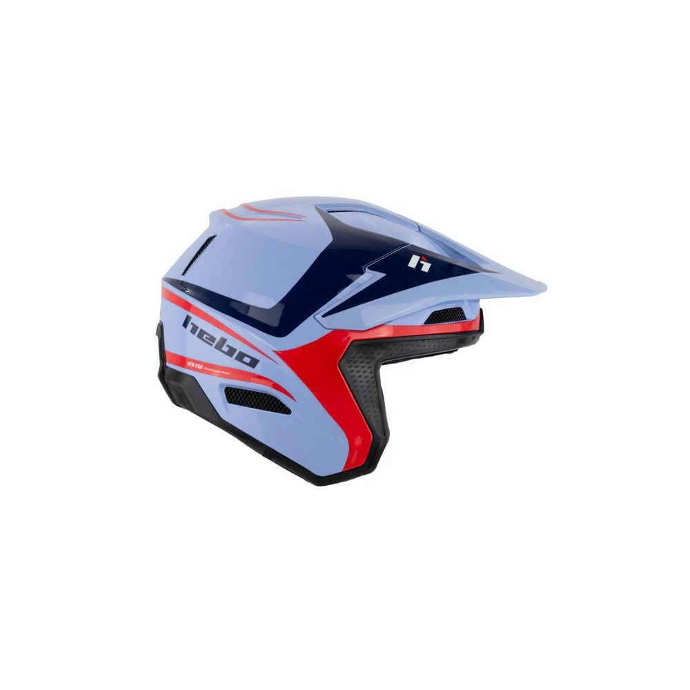 Casco trial Hebo Zone Pro - azul
