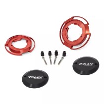 Protección del cárter color rojo para Yamaha T-Max 560 (pareja)