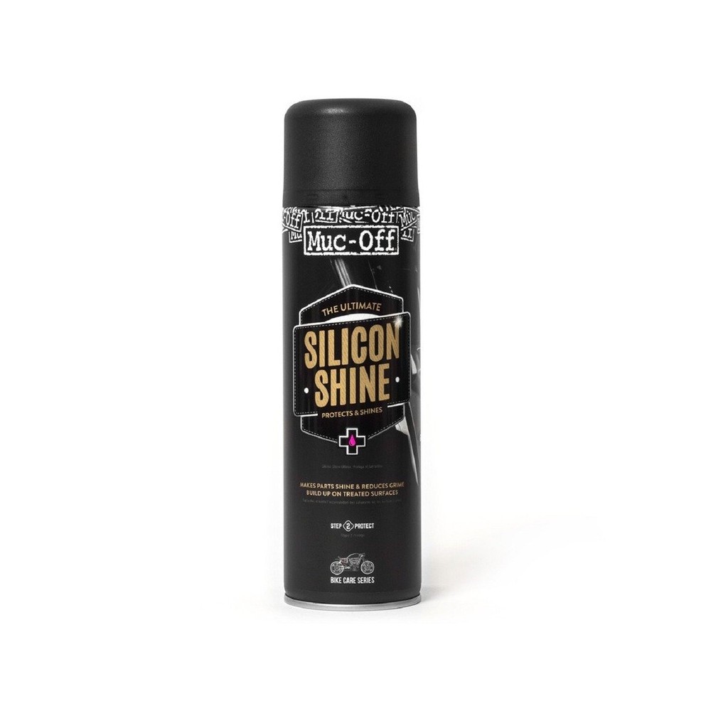 Abrillantador y protector Muc-Off Silicone Shine Spray 500ml