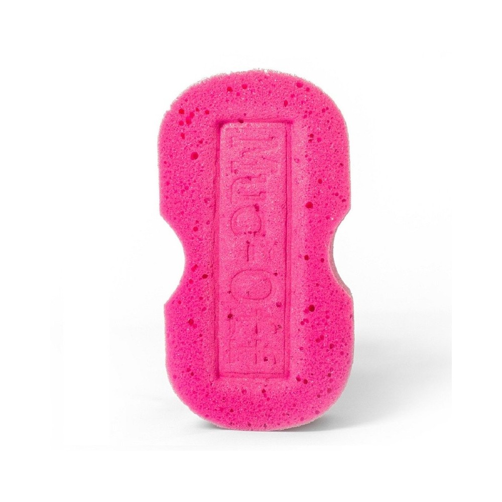 Esponja microcelular de limpieza Muc-Off Expanding Pink Sponge