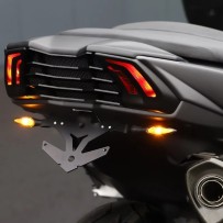 Paso de rueda bcd con aletas para yamaha tmax 530 17-19