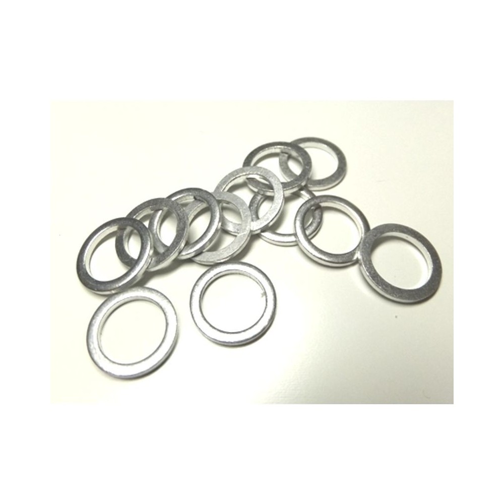 Arandela de aluminio para latiguillo de freno FrenTubo 10pcs