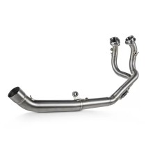 Colectores de escape de acero Akrapovic Racing para Honda Africa Twin 1100 2024-2025