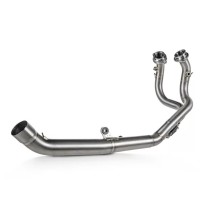 Colectores de escape de acero Akrapovic Racing para Honda Africa Twin 1100 2024-2025