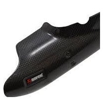 Akrapovic escudo térmico silenciador BMW R1200GS carbono