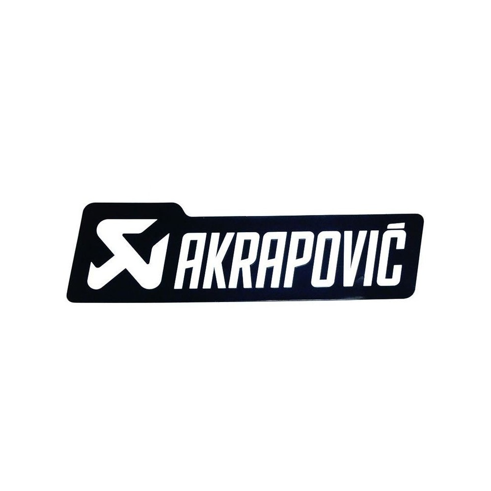 Adhesivo akrapovic  anticalorico 135 x 40 mm
