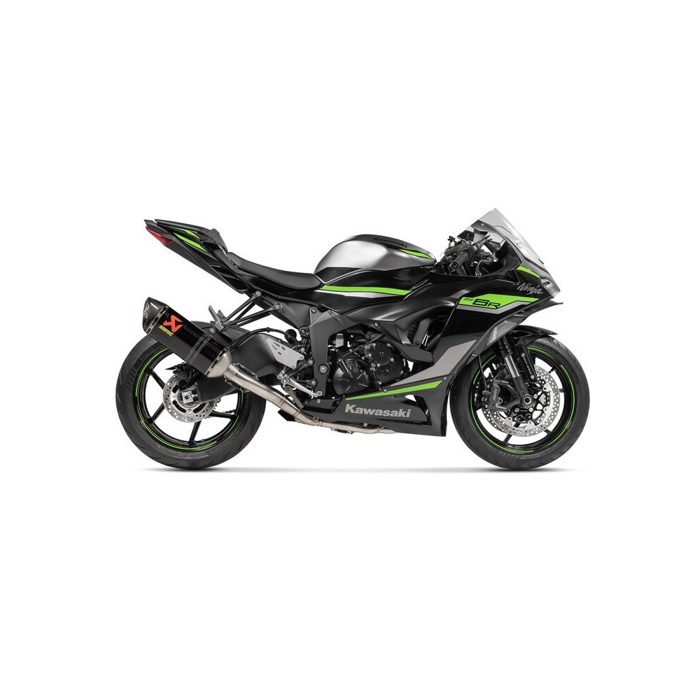 Akrapovic  Racing  Carbono Kawasaki ZX 6 R 23-24