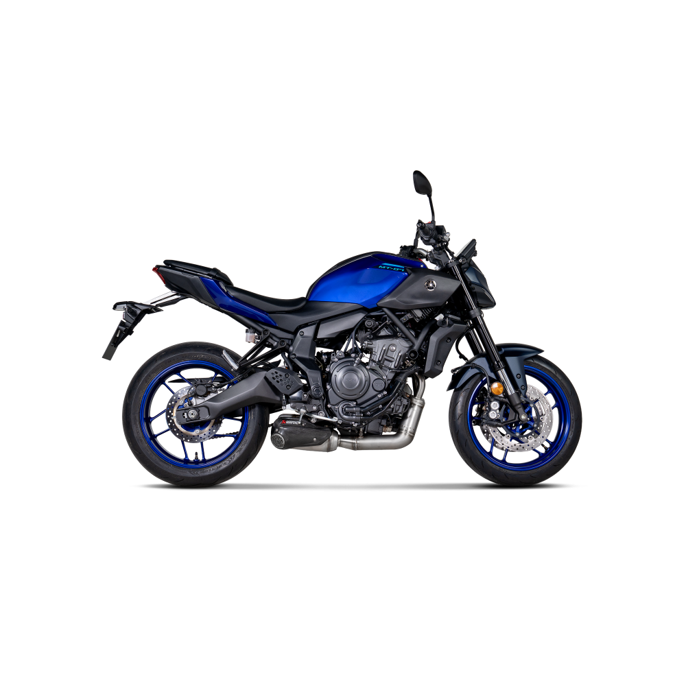 Akrapovic Racing Homologado en Titanio Yamaha MT 07 21-25