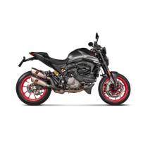 Akrapovic Slip-on Homologado  Titanio Ducati Monster 937  21-24