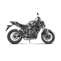 Akrapovic titanio Yamaha MT07 ,XSR700 y  Tracer 700 hasta 2020