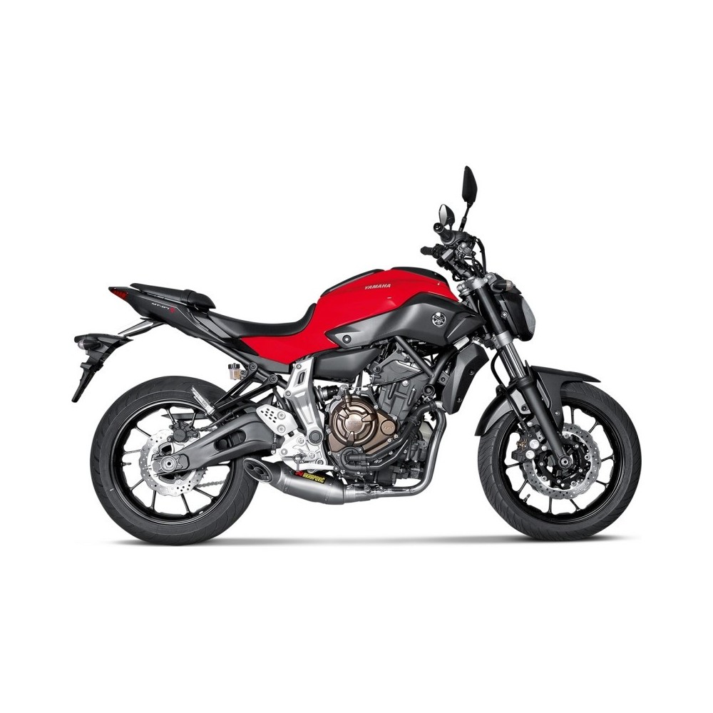 Akrapovic Racing homologado Titanio Yamaha MT 07 14-16