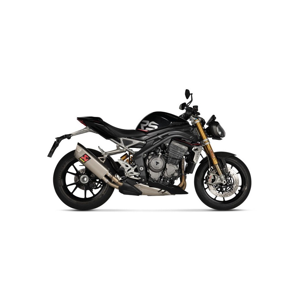 Akrapovic Slip-on Homologado Titanio Triumph Speed Triple 1200  21-24