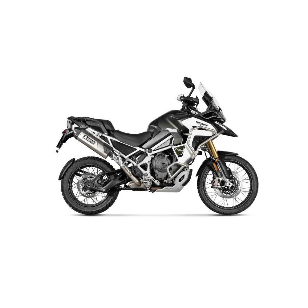Akrapovic  Slip-on Homologado Titanio Triumph Tiger 1200 2-24