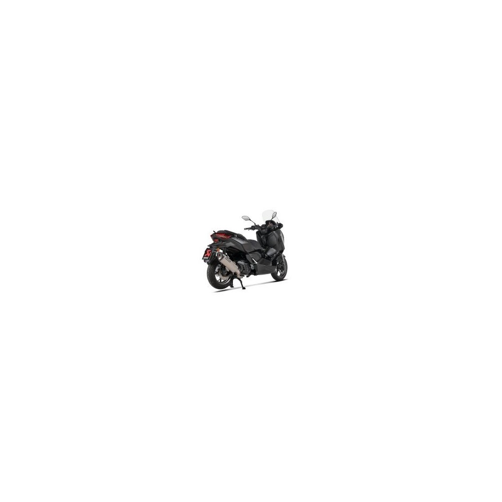 Akrapovic homologado en acero inoxidable para YAMAHA X-MAX 125 2025