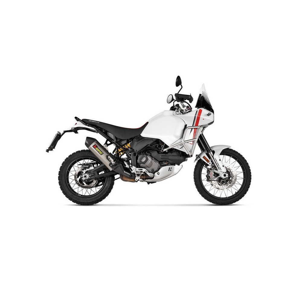 Akrapovic Homologado Titanio Ducati Desert X  22-25