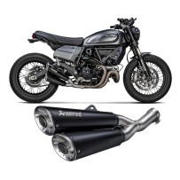 Akrapovic  acero inoxidable  DUCATI SCRAMBLER 800 21-22