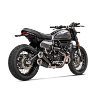 Akrapovic  acero inoxidable  DUCATI SCRAMBLER 800 21-22