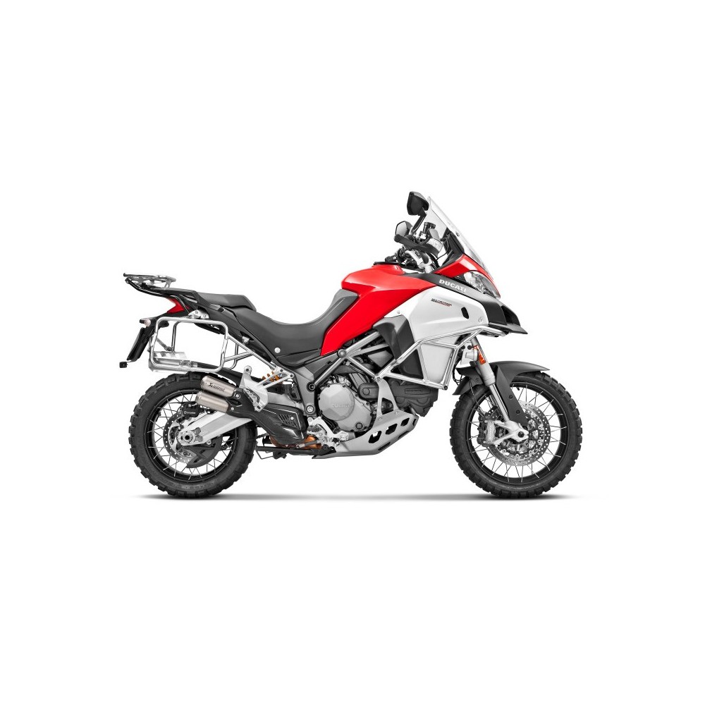Akrapovic Slip-on doble  Titanio Ducati Multistrada 1260 Enduro  19-20