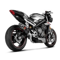 Akrapovic Slip-on Racing Carbono Triumph Street Triple 765 20-22
