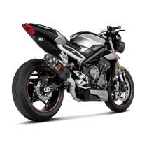 Akrapovic Slip-on Racing Carbono Triumph Street Triple 765 20-22