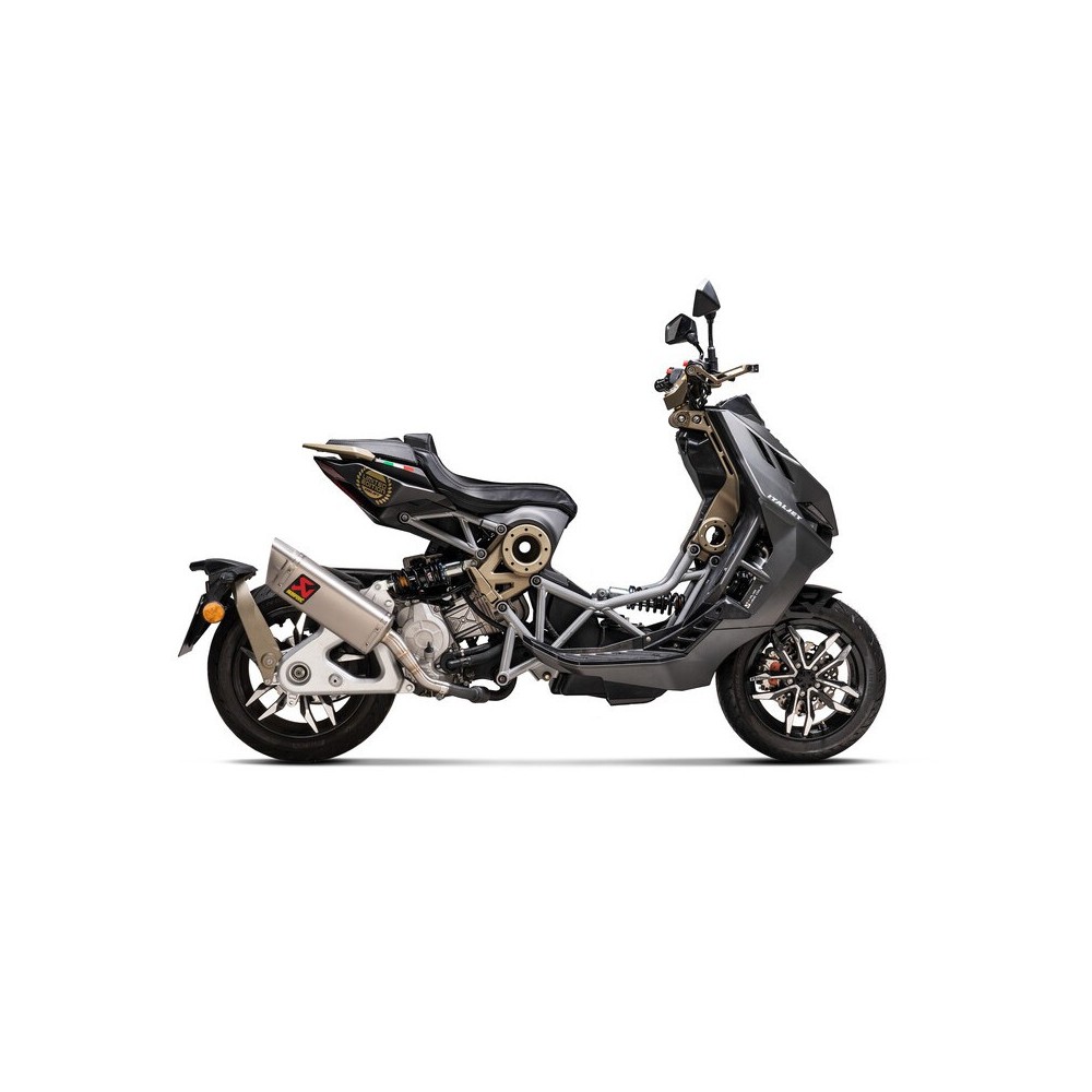 Akrapovic Slip-on Racing Titanio Italjet Dragster 125  21-24