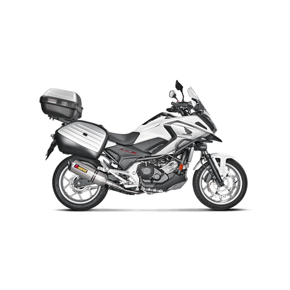 Akrapovic Slip-on Homologado Titanio Honda NC 700 S 12-20