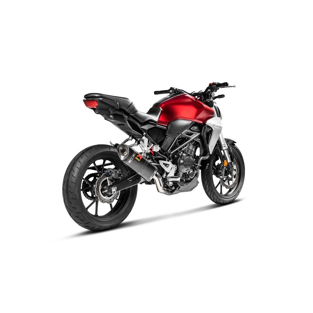 Akrapovic Slip-on  Carbono Honda CB 300 R 18-20