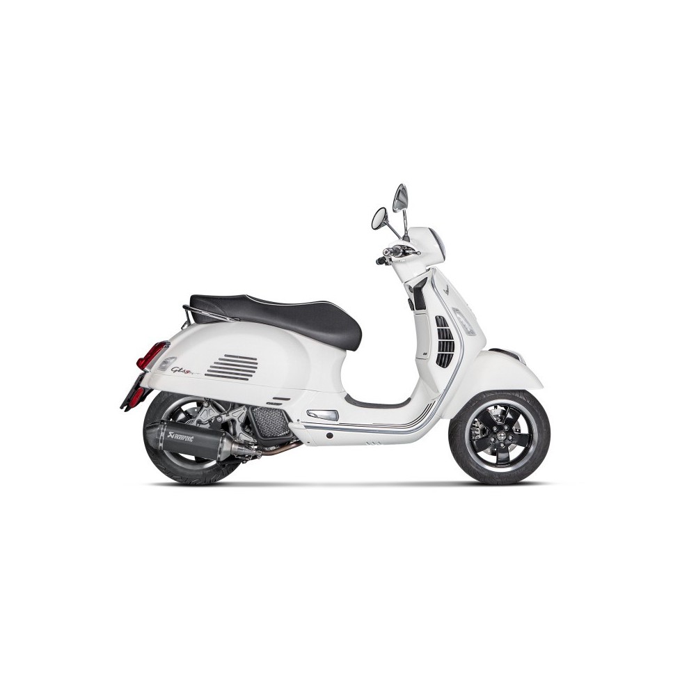 Akrapovic Slip-on Homologado  Acero inoxidable Vespa GTS 125  17-20