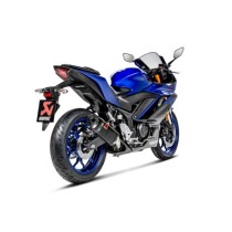 Akrapovic Slip-on  Carbono Yamaha MT 03 16-21