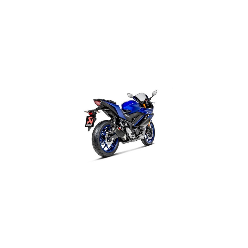 Akrapovic Slip-on  Carbono Yamaha MT 03 16-21