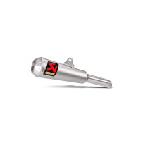 Escape Akrapovic no homologado en titanio para KAWASAKI Z / NINJA 125 | Z / NINJA 250 SL 15-17