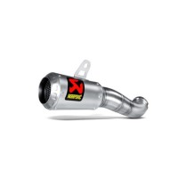 Akrapovic acero inoxidable  YAMAHA YZF R3 15-21 | MT 03 (321 CC) 16-21 | YZF R25 14-21