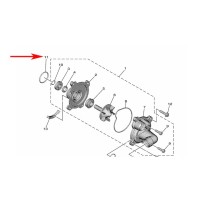 Junta torica bomba agua yamaha t max 500-530-560