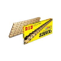 CADENA DID 520VX3 CON 118 ESLABONES ORO REFORZADA X-RING HONDA X ADV