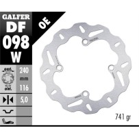 Disco de freno Galfer Wave HONDA X ADV 17-26