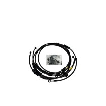 Kit  de latiguillos de freno aeronáuticos trenzados Tipo 3 Kevlar Honda Xadv 750  21-25